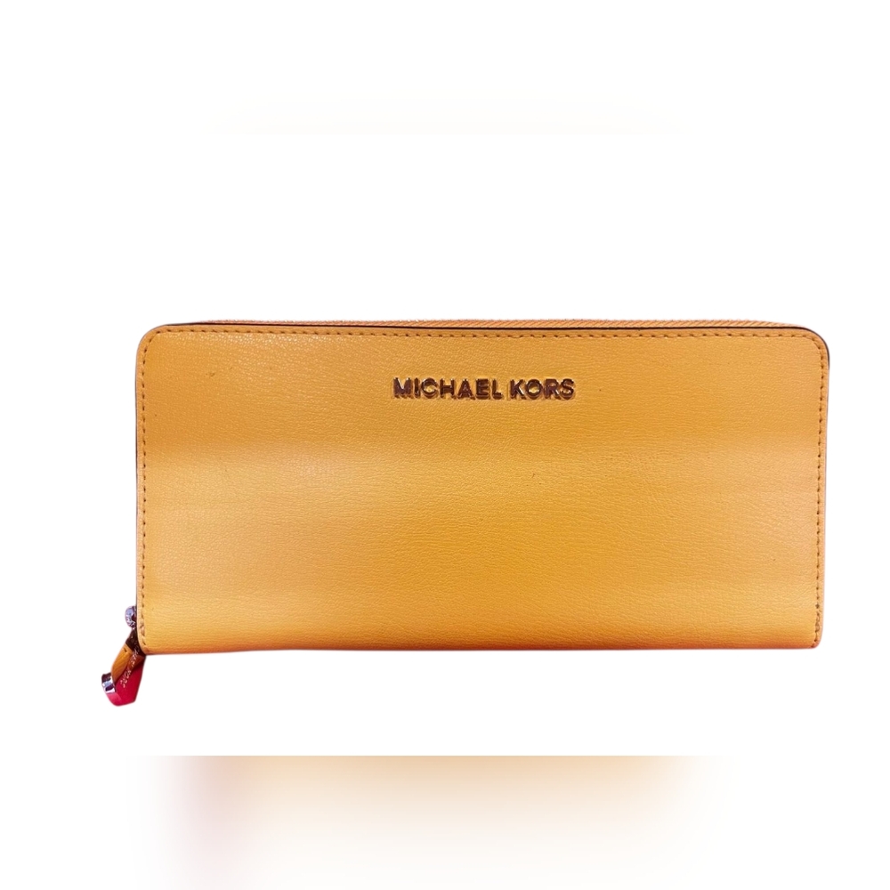Michael Kors Orange Wallet